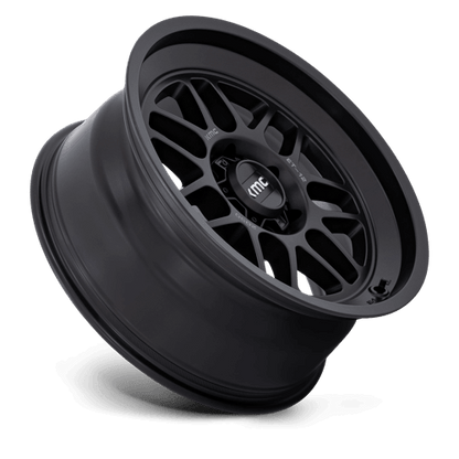 KMC KM725 TERRA Satin Black off-road wheel designed for trucks and SUVs with rugged styling.