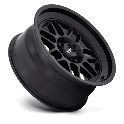 KMC KM725 TERRA Satin Black wheel designed for off-road trucks and SUVs, offering strength and aggressive styling.