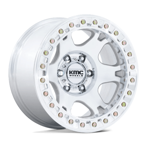 KMC KM238 VI BEADLOCK Machined wheel designed for off-road performance and rugged styling.