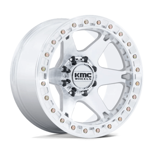 KMC KM238 VI BEADLOCK Machined wheel designed for off-road performance and aggressive styling.