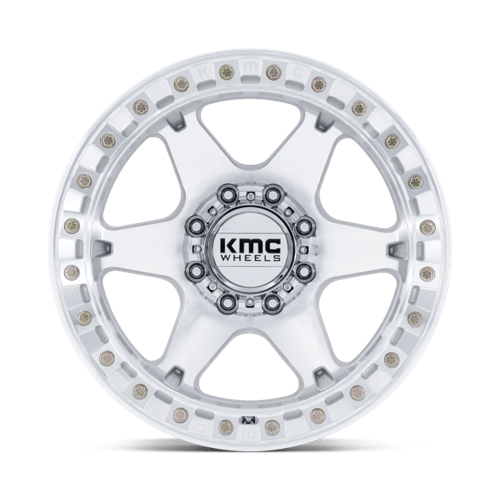 KMC KM238 VI BEADLOCK Machined wheel featuring aggressive styling and durable design for off-road vehicles.