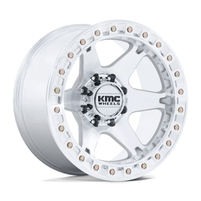 KMC KM238 VI BEADLOCK Machined off-road wheel, designed for extreme trails and rugged SUVs.