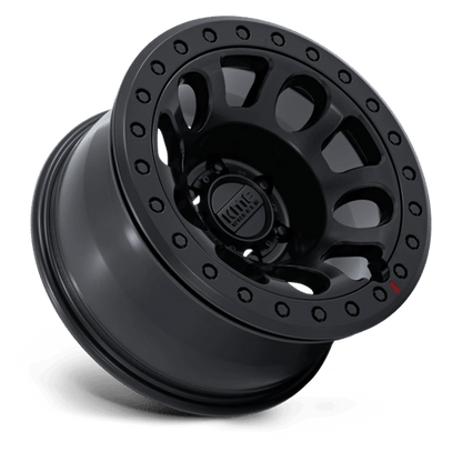 KMC KM241 E25 BEADLOCK Blackout wheel designed for extreme off-road performance and durability.