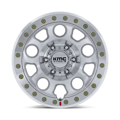 KMC KM241 E25 BEADLOCK Machined wheel designed for off-road performance and rugged styling.