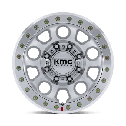 KMC KM241 E25 BEADLOCK Machined wheel designed for off-road performance and durability.