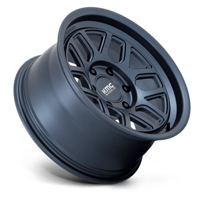 KMC KM446 MESA FORGED MONOBLOCK Metallic Blue wheel