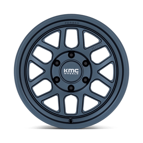 KMC KM446 MESA FORGED MONOBLOCK Metallic Blue wheel