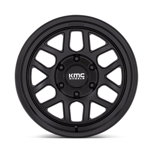 KMC KM446 MESA FORGED MONOBLOCK Satin Black wheel