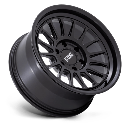 KMC KM447 IMPACT FORGED MONOBLOCK Satin Black wheel