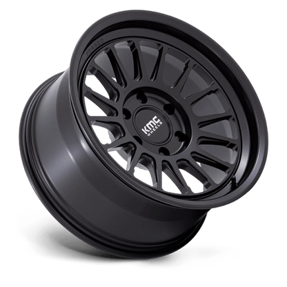 KMC KM447 IMPACT FORGED MONOBLOCK Satin Black wheel