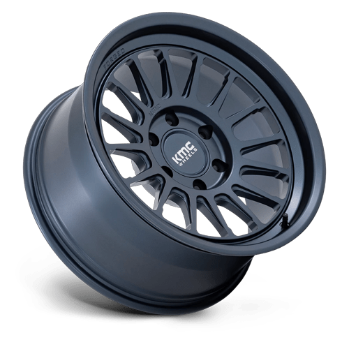 KMC KM447 IMPACT FORGED MONOBLOCK Metallic Blue wheel
