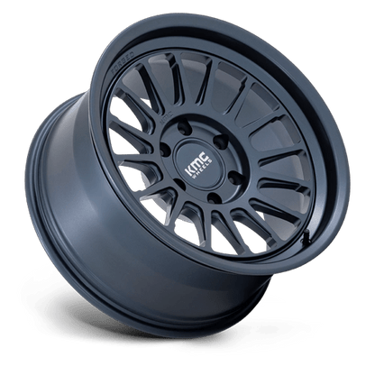 KMC KM447 IMPACT FORGED MONOBLOCK Metallic Blue wheel