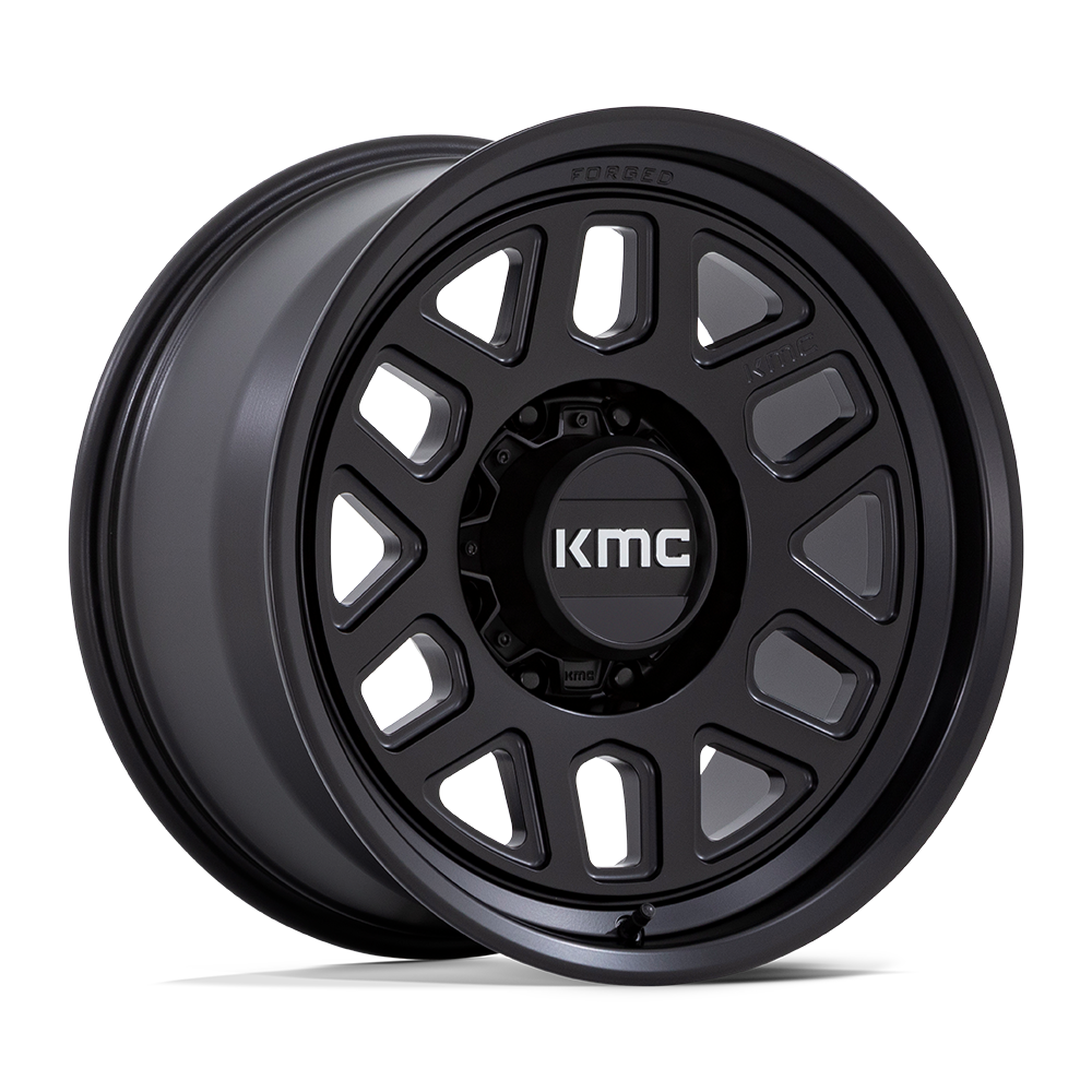KMC KM451 MESA FORGED MONOBLOCK Satin Black wheel