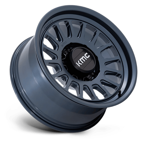 KMC KM452 IMPACT FORGED MONOBLOCK Metallic Blue wheel