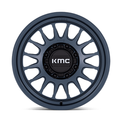 KMC KM452 IMPACT FORGED MONOBLOCK Metallic Blue wheel