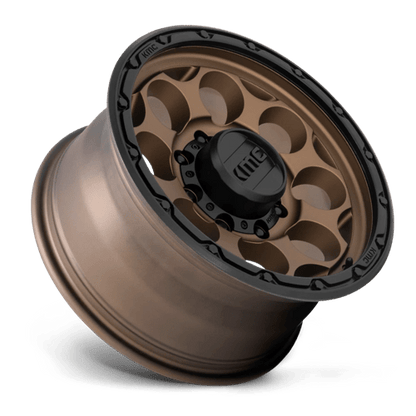 KMC KM541 DIRTY HARRY Matte Bronze W/ Black Lip wheel showcasing rugged design and off-road durability.