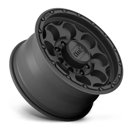 KMC KM541 DIRTY HARRY Textured Black wheel showcasing aggressive design and rugged durability.