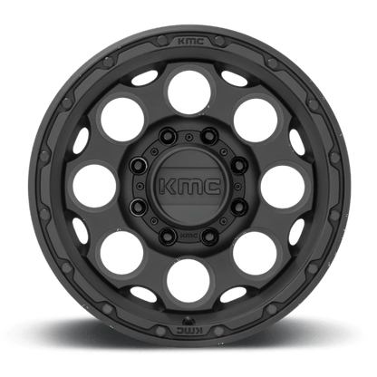 KMC KM541 DIRTY HARRY Textured Black wheel, designed for rugged off-road performance and bold aesthetics.