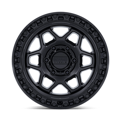 KMC KM553 TORX Matte Black W/ Gloss Black Lip off-road wheel featuring bold design and engineered strength.