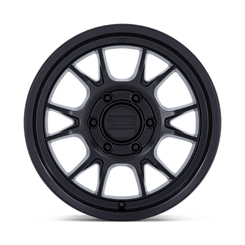 KMC KM729 RANGE Matte Black wheel