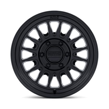 KMC KM733 IMPACT FFT Matte Black wheel