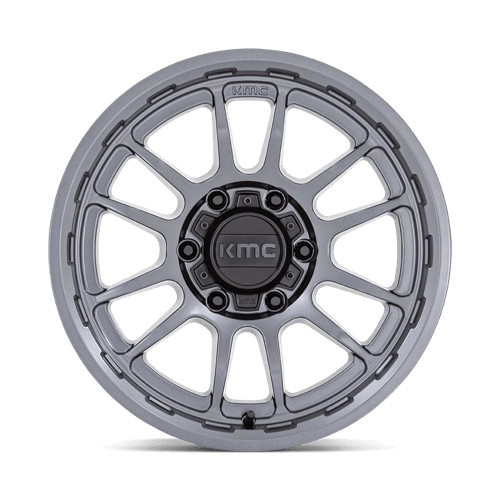 KMC KM727 WRATH Matte Anthracite wheel showcasing rugged design and off-road performance.