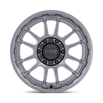 KMC KM727 WRATH Matte Anthracite wheel showcasing rugged design and off-road performance.
