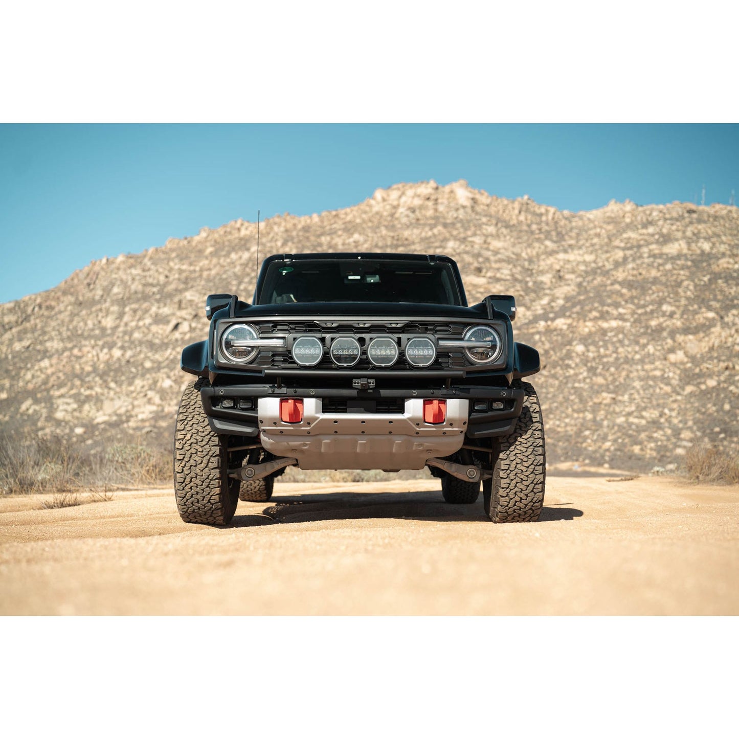 DV8 OFF-ROAD | 2021 2025 Ford Bronco Tube Push Bar  | LBBR-10