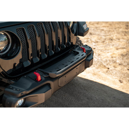 DV8 OFF-ROAD | 2018 2025 Wrangler JL Push Bar for Mopar Rubicon Steel Bumper  | LBJL-13