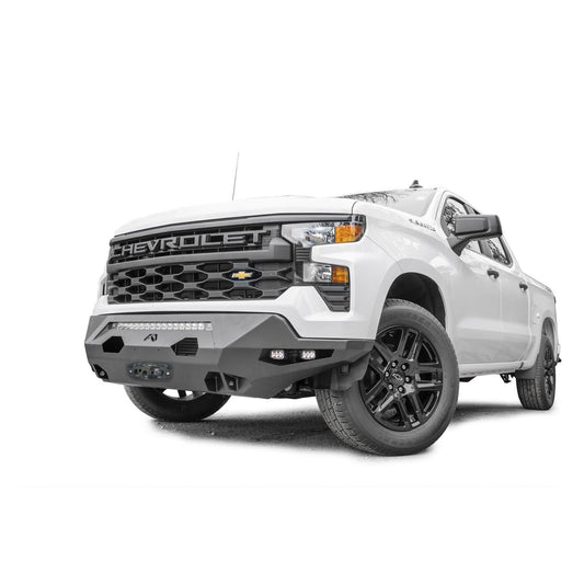 Fab Fours Matrix Front Bumper w/No Guard Black For Mount 3x3 LED Cube Lights D-Ring Mounts l CS22-X5661-B