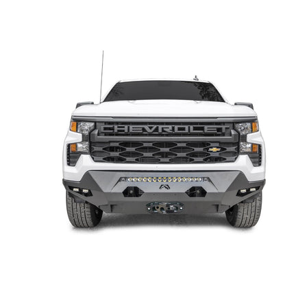 Fab Fours Matrix Front Bumper 2 Stage Black Powder Coated Sensor Bumper w/No Guard l CS22-X5651-1
