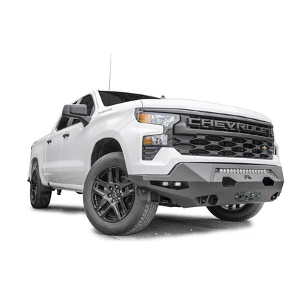 Fab Fours Matrix Front Bumper w/No Guard Black For Mount 3x3 LED Cube Lights D-Ring Mounts l CS22-X5661-B