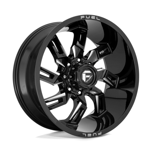 FUEL D747 LOCKDOWN Gloss Black Milled
