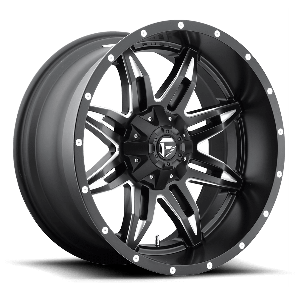FUEL D567 LETHAL Matte Black Milled