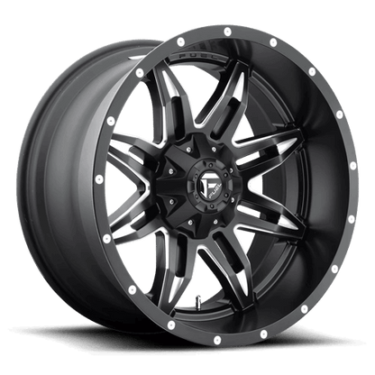 FUEL D567 LETHAL Matte Black Milled