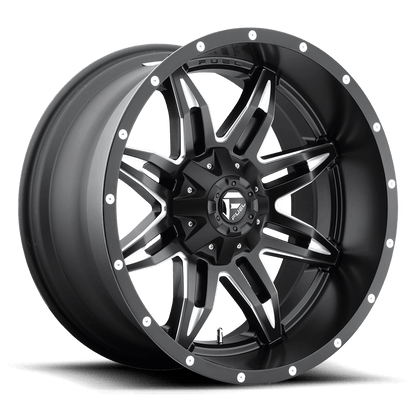 FUEL D567 LETHAL Matte Black Milled