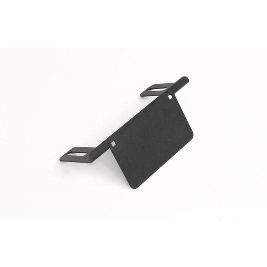 Fab Fours Vengeance Front License Plate Bracket 2 Stage Black Powder Coated Tall l M2350-1