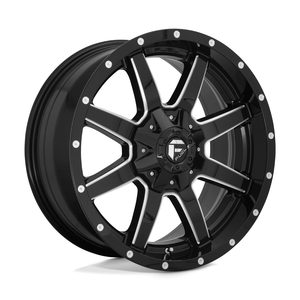 FUEL D610 MAVERICK Gloss Black Milled