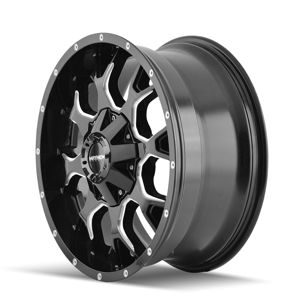 MAYHEM WARRIOR 8015 GLOSS BLACK MILLED