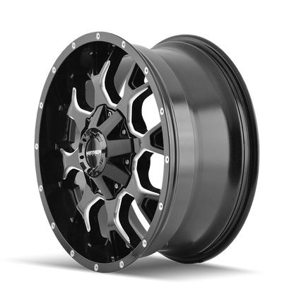 MAYHEM WARRIOR 8015 GLOSS BLACK MILLED
