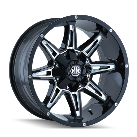 MAYHEM RAMPAGE 8090 GLOSS BLACK MILLED