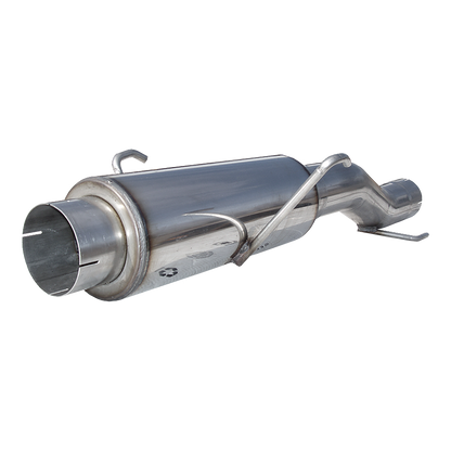MBRP | High-Flow Muffler Assembly T409 Stainless Steel For 04-07 Dodge Ram Cummins 600/610 fits to stock only  | MK96116