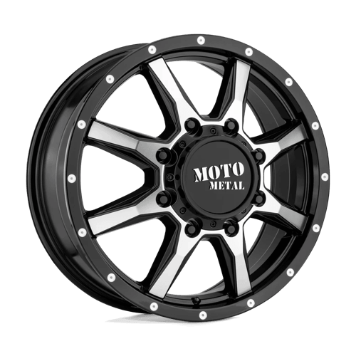 Moto Metal MO995 Gloss Black Machined wheel showcasing aggressive styling and rugged performance.