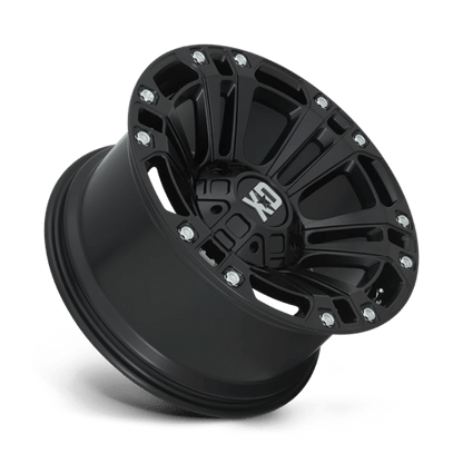 XD XD851 MONSTER 3 Satin Black wheel, designed for extreme off-road performance in trucks, Jeeps, and Broncos.