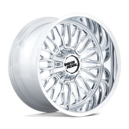 Moto Metal MO809 STINGER Chrome wheel featuring a multi-spoke design for trucks and SUVs.