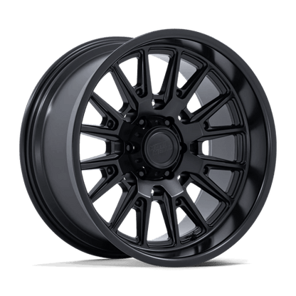 Moto Metal MO814 TEKTON Matte Black wheel showcasing aggressive design and durable construction.