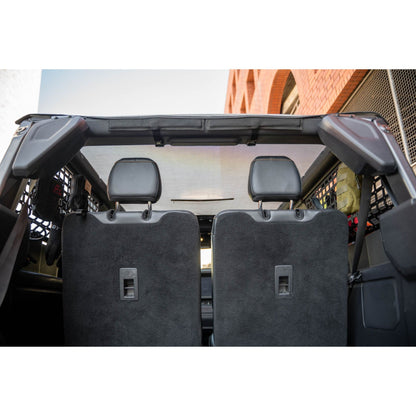 DV8 OFF-ROAD | 2021 2024 Ford Bronco Rear Window Molle Panels  | MPBR-12
