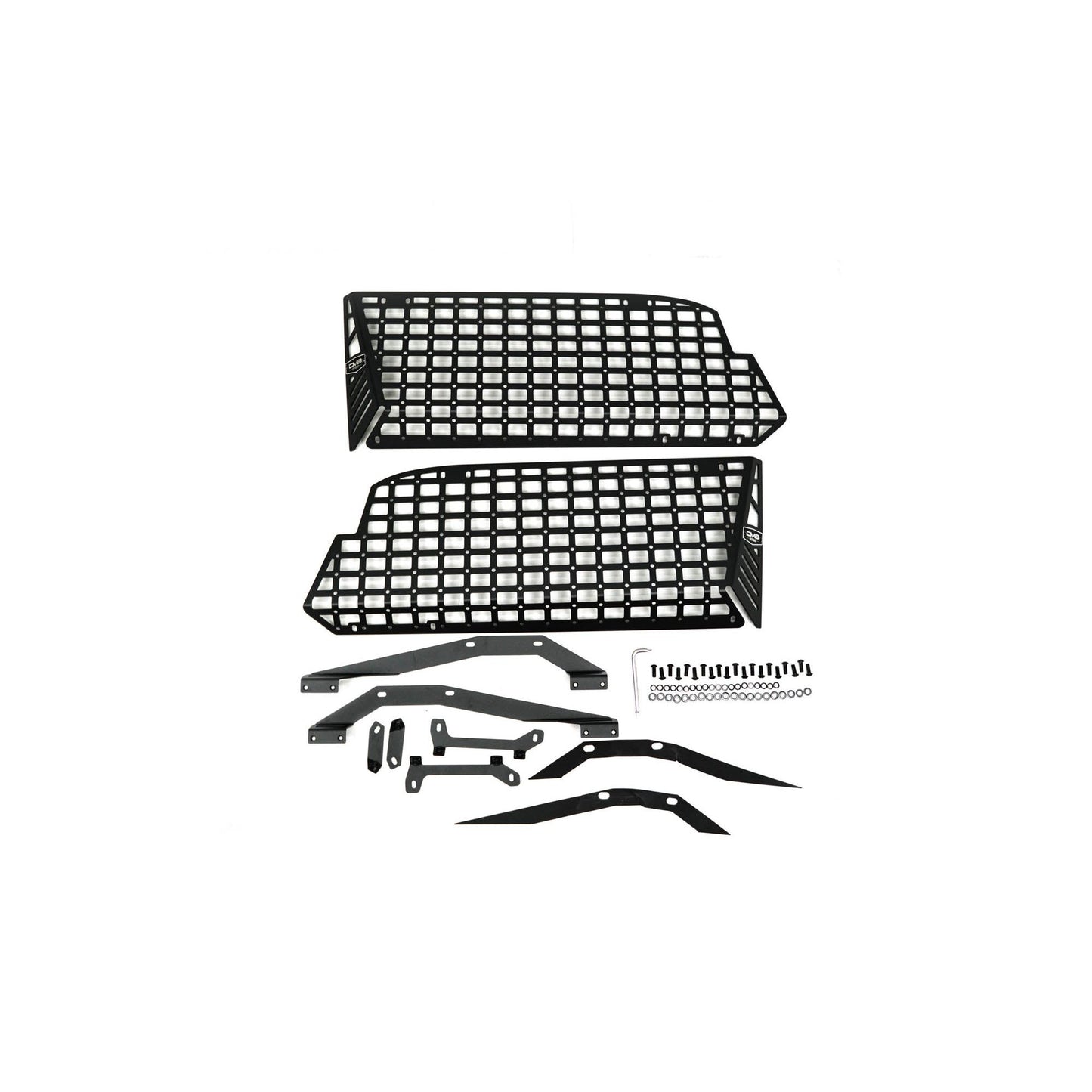 DV8 OFF-ROAD | 2021 2024 Ford Bronco Rear Window Molle Panels  | MPBR-12