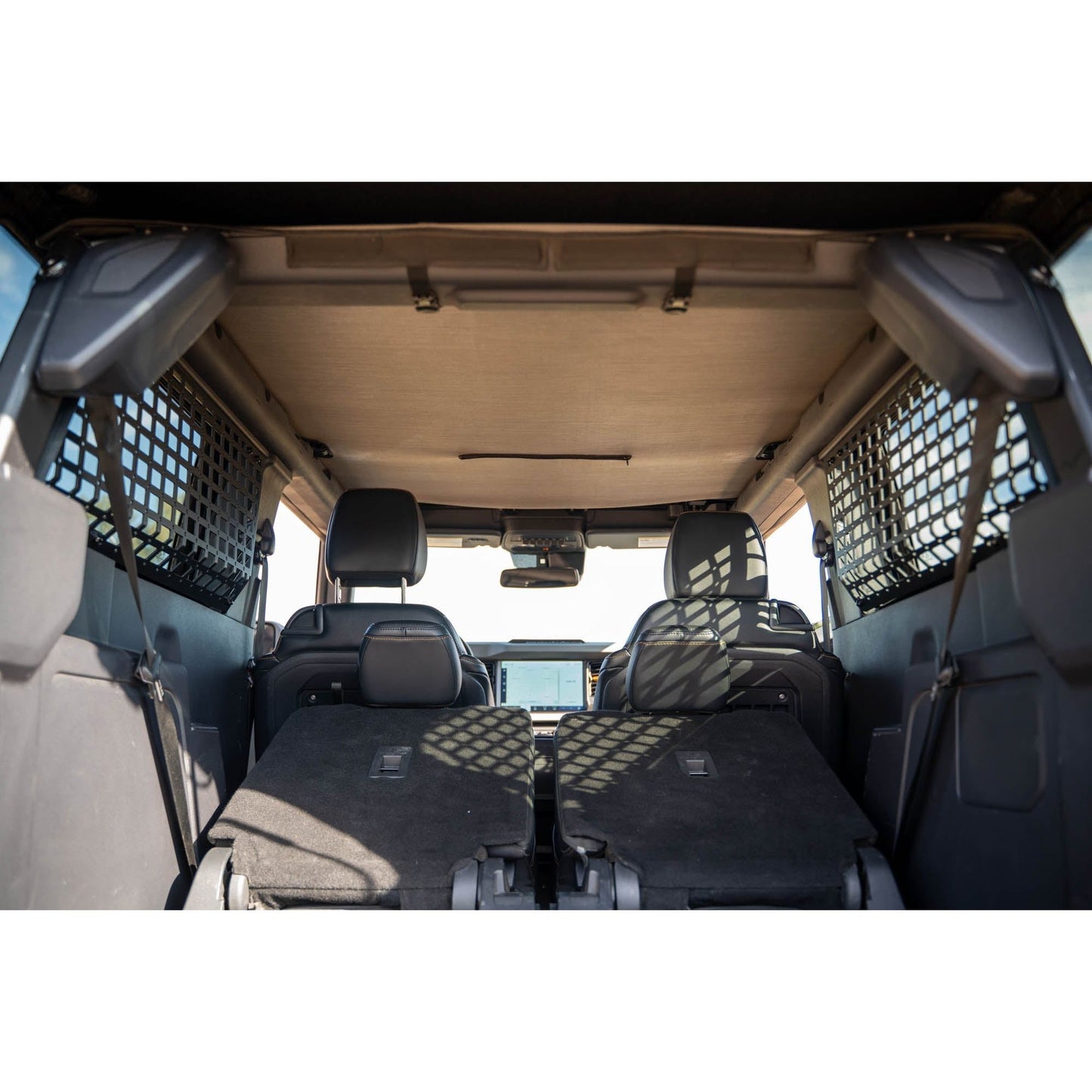 DV8 OFF-ROAD | 2021 2024 Ford Bronco Rear Window Molle Panels  | MPBR-12