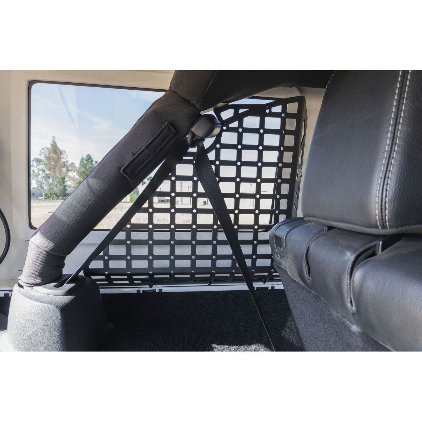 DV8 OFF-ROAD | 2007 2018 Wrangler JK 4 Door Pocketed Rear Window Molle Panels  | MPJK-02